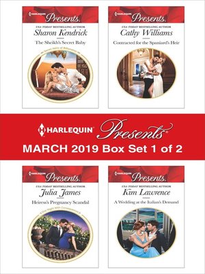 cover image of Harlequin Presents--March 2019--Box Set 1 of 2